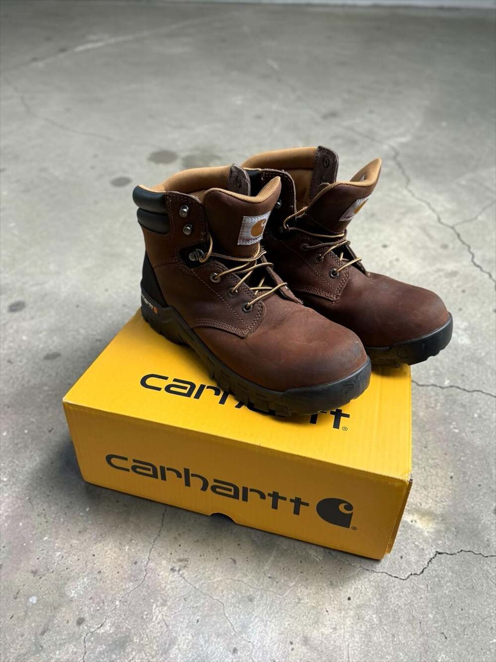 Carhartt Rugged Flex 6-Inch Composite Toe Waterproof Work Boots
